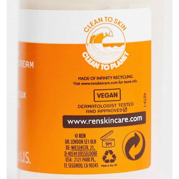 REN Clean Skincare Brightening Dark Circle Eye Cream 0.5 fl oz/15 ml - VEGAN NIB - Picture 7 of 8